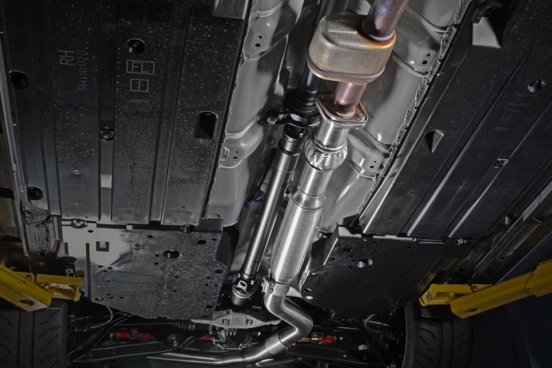 Subaru WRX Performance Exhaust - Perrin Performance - Mid Pipes with Resonator - `22-`25